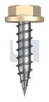 NEEDLE PT SDS FLANGED HEX CL4 CC NP FLG HX:10-12X 20