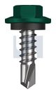 METAL SDS HEX HEAD + WASHER CL4 CG MET SEAL HX:12-14X 20