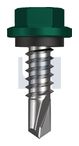 METAL SDS HEX HEAD + WASHER CL4 CG MET SEAL HX:14-14X 22
