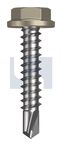 METAL SDS FLANGED HEX HEAD CL4 CO MET FLG HX:10-16X 25