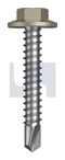 METAL SDS FLANGED HEX HEAD CL4 CO MET FLG HX:12-14X 35