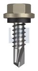 METAL SDS HEX HEAD + WASHER CL4 CO MET SEAL HX:14-14X 22