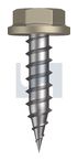 NEEDLE PT SDS FLANGED HEX CL4 CO NP FLG HX:10-12X 20