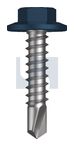 METAL SDS FLANGED HEX HEAD CL4 DO MET FLG HX:12-14X 25