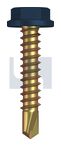 METAL SDS FLANGED HEX HEAD ZYP DO MET FLG HX:10-16X 25