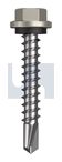 METAL SDS HEX HEAD + WASHER CL4 DU MET SEAL HX:14-10X 42
