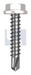 METAL SDS FLANGED HEX HEAD CL4 DW MET FLG HX:10-16X 25