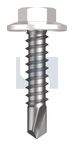 METAL SDS FLANGED HEX HEAD CL4 DW MET FLG HX:12-14X 25