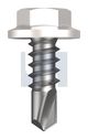 METAL SDS FLANGED HEX HEAD ZYP DW MET FLG HX: 8-18X 12