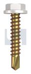 METAL SDS FLANGED HEX HEAD ZYP DW MET FLG HX:10-16X 25