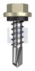 METAL SDS HEX HEAD + WASHER CL4 EH MET SEAL HX:14-10X 25