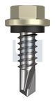 METAL SDS HEX HEAD + WASHER CL4 EH MET SEAL HX:14-14X 22
