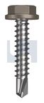 METAL SDS FLANGED HEX HEAD CL4 GU MET FLG HX:10-16X 25