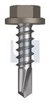 METAL SDS FLANGED HEX HEAD CL4 GU MET FLG HX:14-10X 25