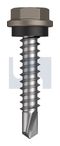 METAL SDS HEX HEAD + WASHER CL4 GU MET SEAL HX:10-16X 25