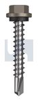 METAL SDS HEX HEAD + WASHER CL4 GU MET SEAL HX:14-10X 42