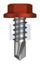 METAL SDS FLANGED HEX HEAD CL4 HE MET FLG HX: 8-18X 12