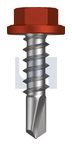 METAL SDS FLANGED HEX HEAD CL4 HE MET FLG HX:14-10X 25