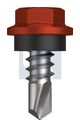 METAL SDS HEX HEAD + WASHER CL4 HE MET SEAL HX: 8-18X 12