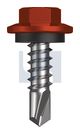 METAL SDS HEX HEAD + WASHER CL4 HE MET SEAL HX:12-14X 20
