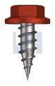 NEEDLE PT SDS FLANGED HEX CL4 HE NP FLG HX: 8-15X 12