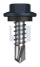 METAL SDS HEX HEAD + WASHER CL4 IS MET SEAL HX:12-14X 20