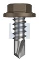 METAL SDS FLANGED HEX HEAD CL4 JA MET FLG HX: 8-18X 12