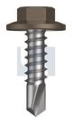 METAL SDS FLANGED HEX HEAD CL4 JA MET FLG HX:12-14X 20