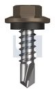 METAL SDS HEX HEAD + WASHER CL4 JA MET SEAL HX:12-14X 20