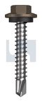 METAL SDS HEX HEAD + WASHER CL4 JA MET SEAL HX:12-14X 35
