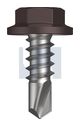 METAL SDS FLANGED HEX HEAD CL4 LO MET FLG HX: 8-18X 12