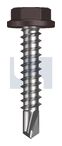 METAL SDS FLANGED HEX HEAD CL4 LO MET FLG HX:10-16X 25
