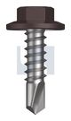 METAL SDS FLANGED HEX HEAD CL4 LO MET FLG HX:12-14X 20