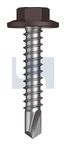 METAL SDS FLANGED HEX HEAD CL4 LO MET FLG HX:12-14X 30