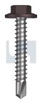 METAL SDS FLANGED HEX HEAD CL4 LO MET FLG HX:12-14X 35