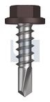 METAL SDS FLANGED HEX HEAD CL4 LO MET FLG HX:14-10X 25