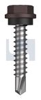 METAL SDS HEX HEAD + WASHER CL4 LO MET SEAL HX:10-16X 25