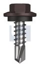 METAL SDS HEX HEAD + WASHER CL4 LO MET SEAL HX:12-14X 20