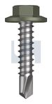METAL SDS FLANGED HEX HEAD CL4 MA MET FLG HX:12-14X 25