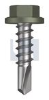 METAL SDS FLANGED HEX HEAD CL4 MA MET FLG HX:14-10X 25