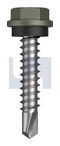 METAL SDS HEX HEAD + WASHER CL4 MA MET SEAL HX:10-16X 25