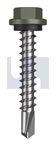 METAL SDS HEX HEAD + WASHER CL4 MA MET SEAL HX:14-10X 42