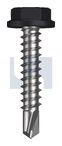 METAL SDS FLANGED HEX HEAD CL4 MO MET FLG HX:10-16X 25