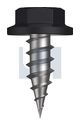 NEEDLE PT SDS FLANGED HEX CL4 MO NP FLG HX: 8-15X 12