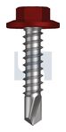 METAL SDS FLANGED HEX HEAD CL4 MR MET FLG HX:12-14X 25