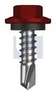 METAL SDS HEX HEAD + WASHER CL4 MR MET SEAL HX:12-14X 20