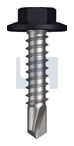 METAL SDS FLANGED HEX HEAD CL4 NS MET FLG HX:12-14X 25