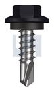 METAL SDS HEX HEAD + WASHER CL4 NS MET SEAL HX:12-14X 20