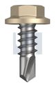 METAL SDS FLANGED HEX HEAD CL4 PA MET FLG HX: 8-18X 12