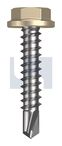 METAL SDS FLANGED HEX HEAD CL4 PA MET FLG HX:10-16X 25